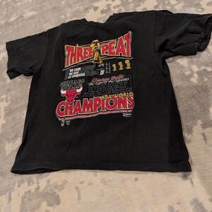 Vintage Chicago Bulls Three-Peat Champions T-Shirt